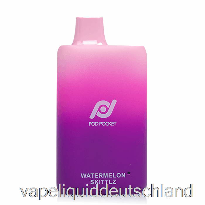 Pod Pocket 7500 0 % Nikotinfreies Einweg-Wassermelonen-Skittlz-Vape-Liquid